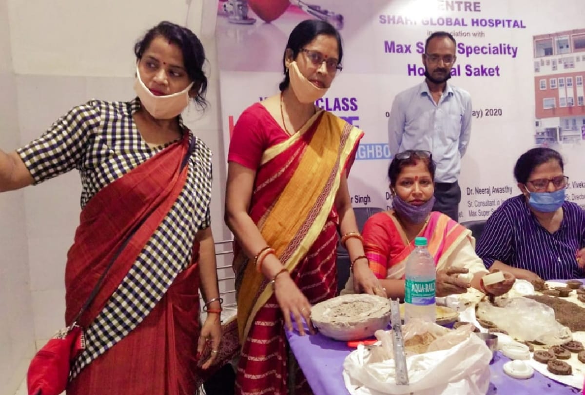 special story of hardworking woman providing employment after training other woman in crisis