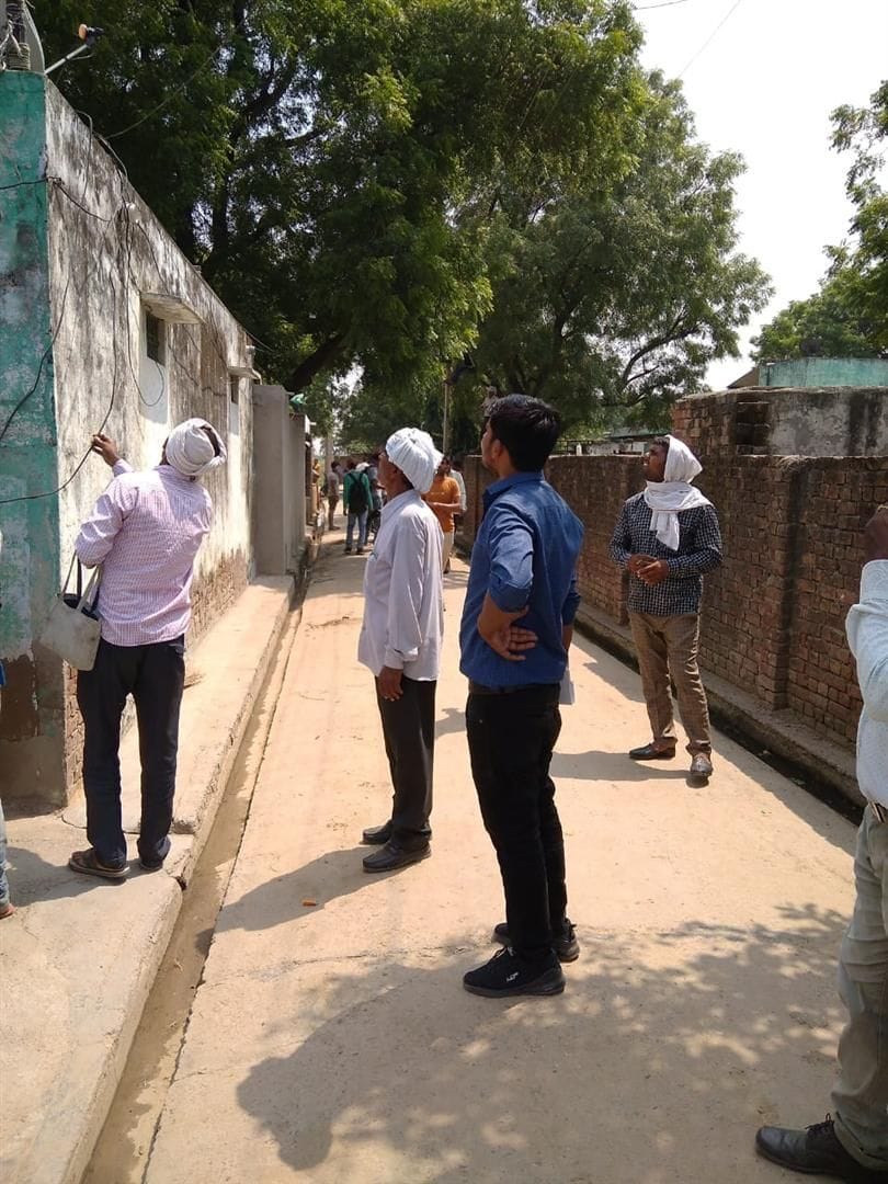 Abuse with Team of electricity department