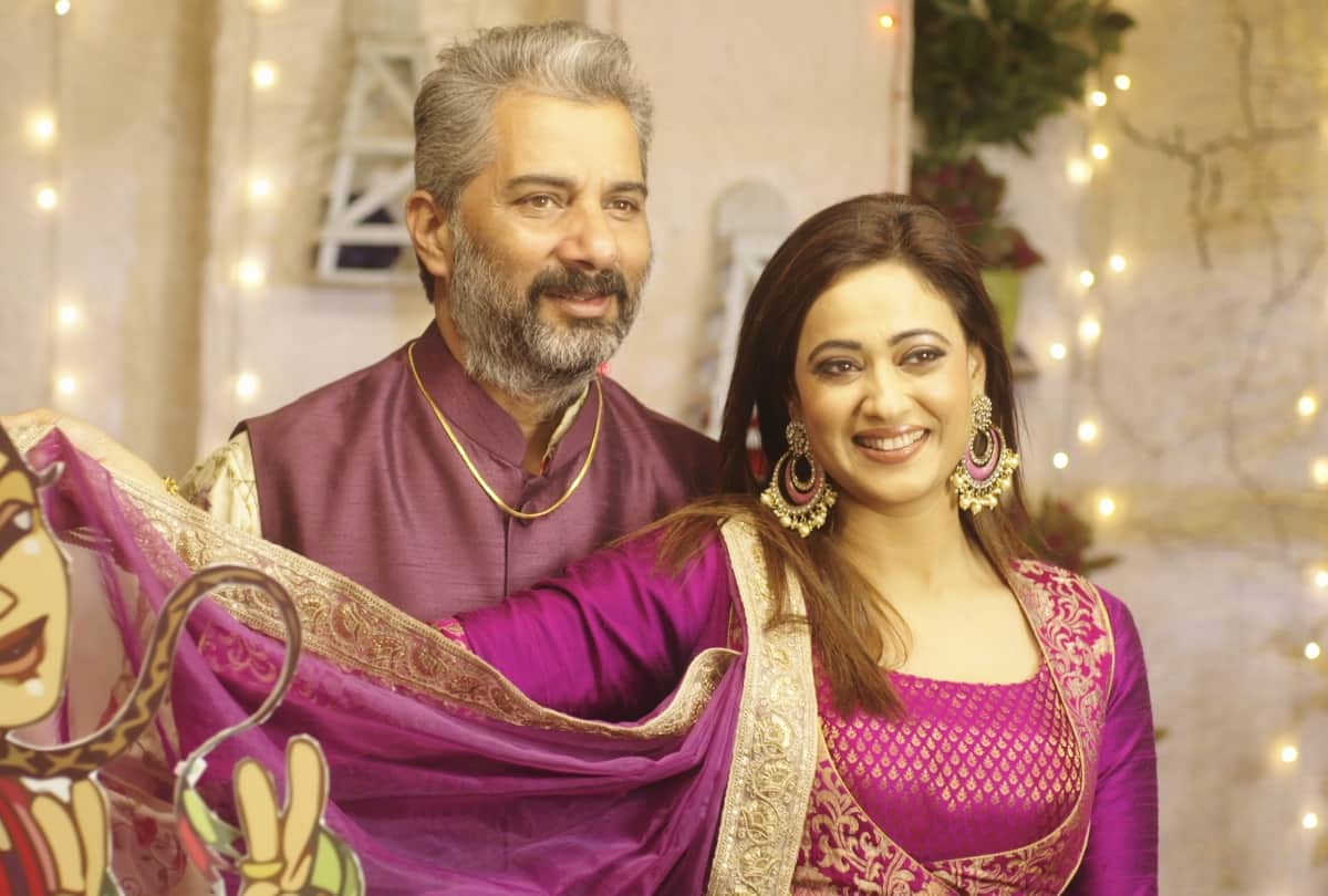 shweta tiwari roka ceremony shooting serial mere dad ki dulhan