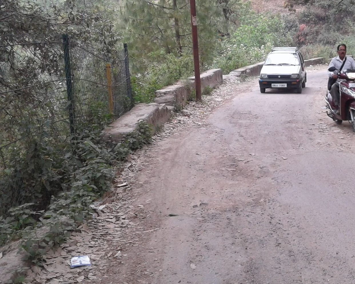Bad Road in Ranikhet