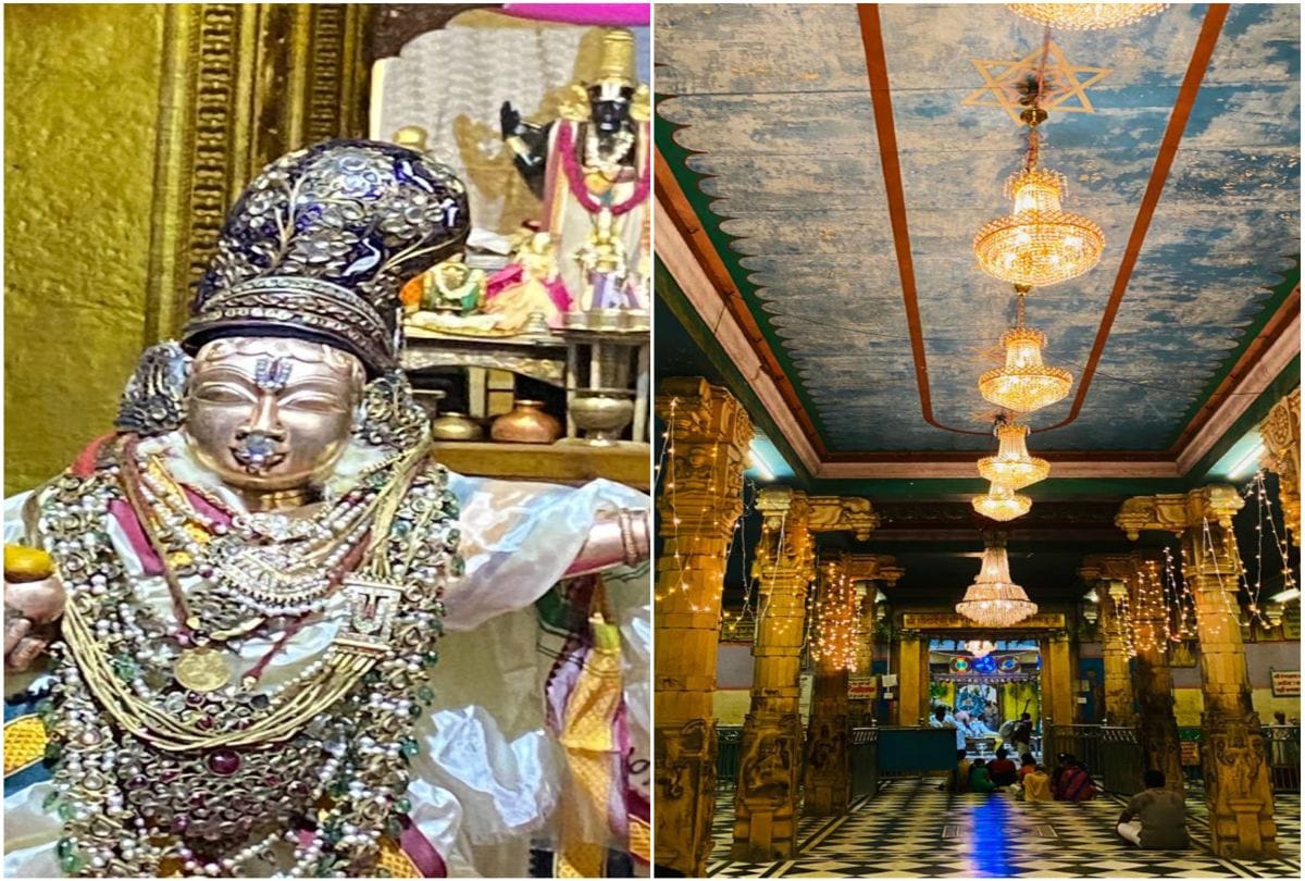 krishna janmashtami Celebrate In Rangji Temple Vrindavan