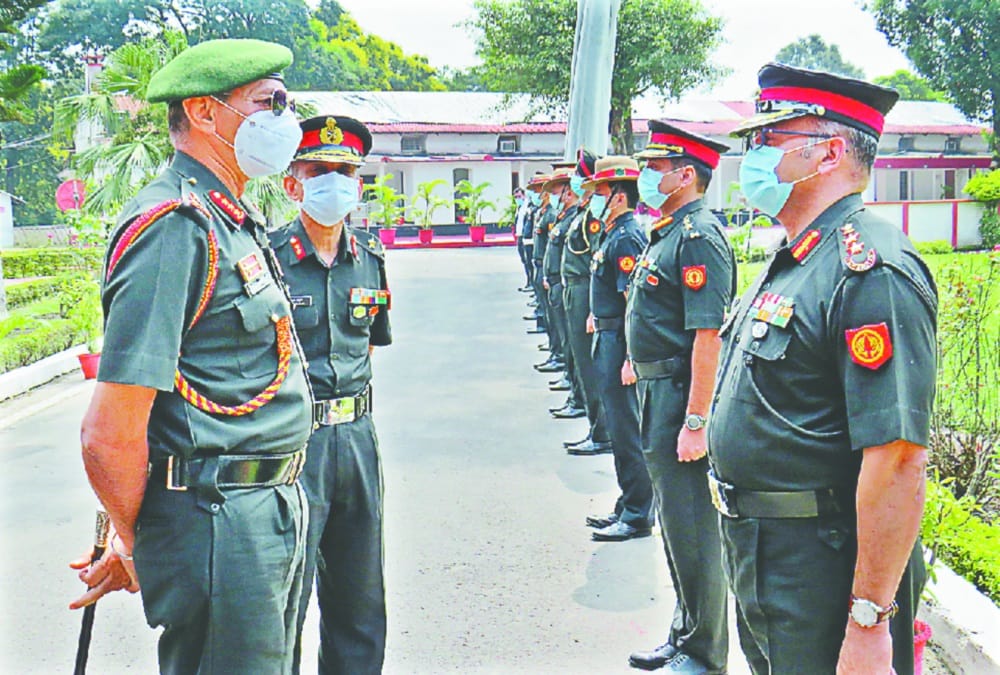 GOC of Central Command General IS Ghuman  Reached Dehradun  for Two days visit