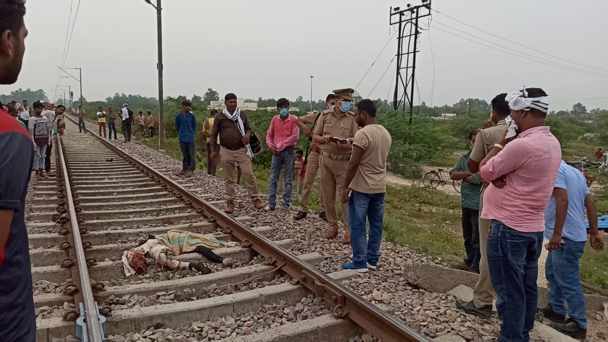 Kunda: man colided train, death