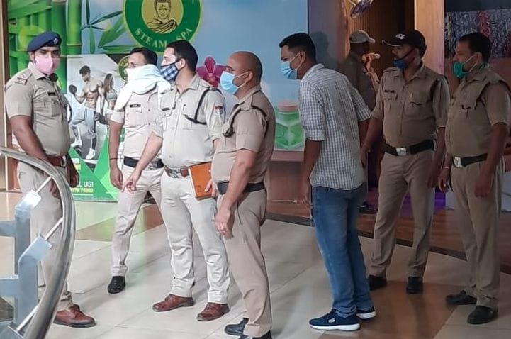 Raids on spa centers operating in malls, rage