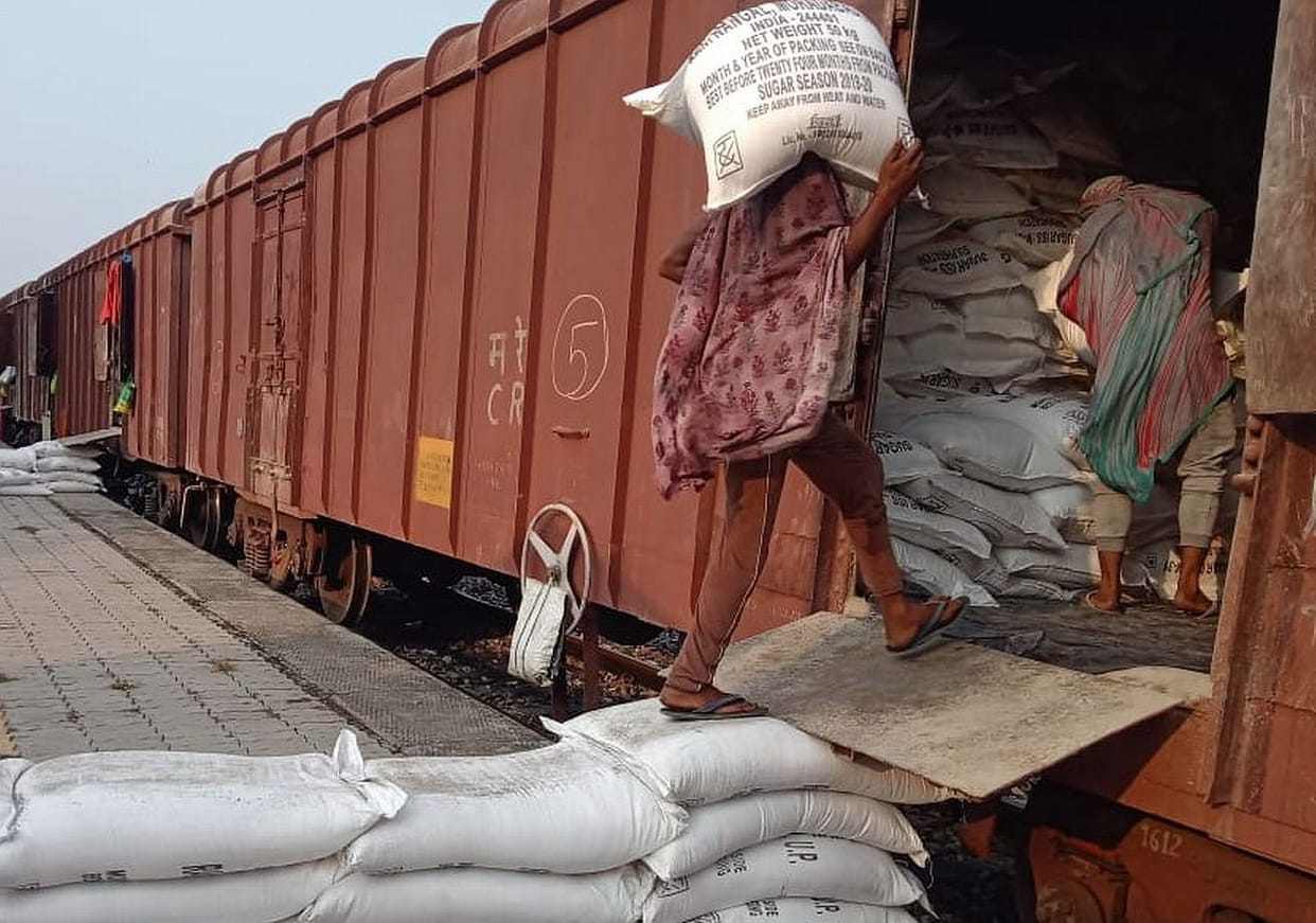 Sugar sent from Kashipur to Nepal and West Bengal