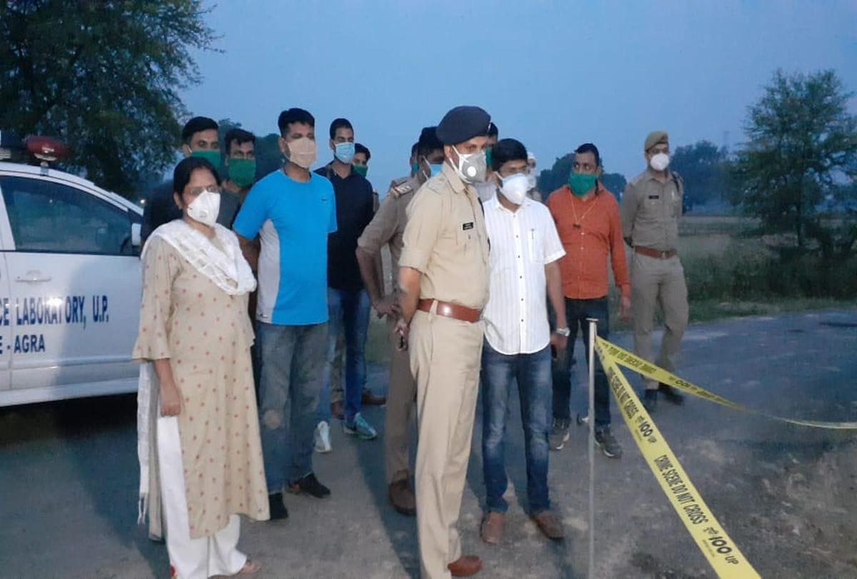 police encounter in Agra news: murder accused arrested in agra