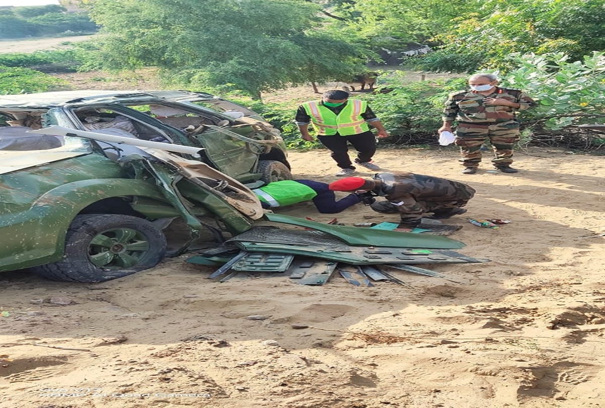 two Army officers killed in accident on Bikaner Jaipur highway said police