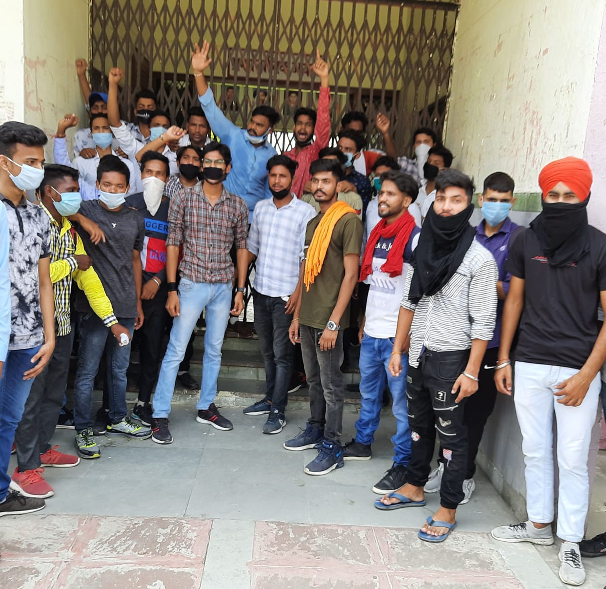 Strike In Bazpur PG College