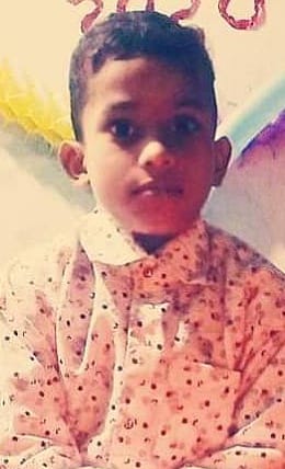During bath a child dead