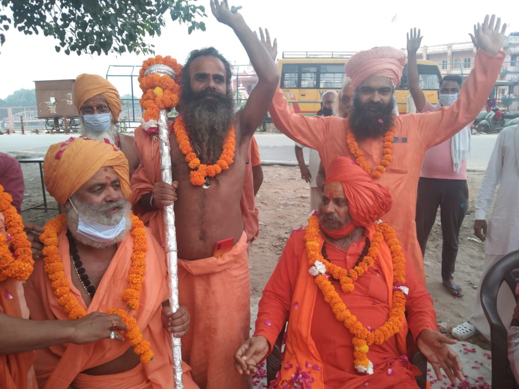 coronavirus in uttarakhand latest news : chadi yatra departure from haridwar