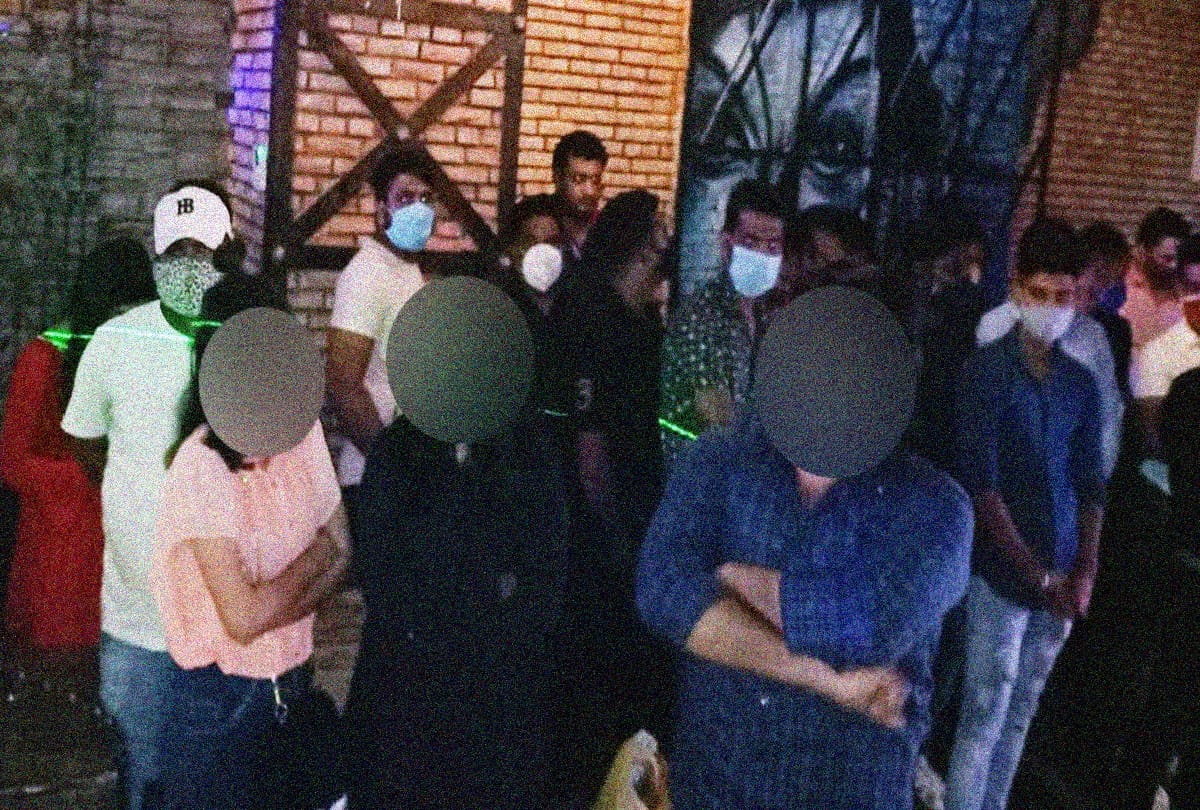 Ghaziabad hotel hookah and wine party 60 boys and girls arrested after police raid