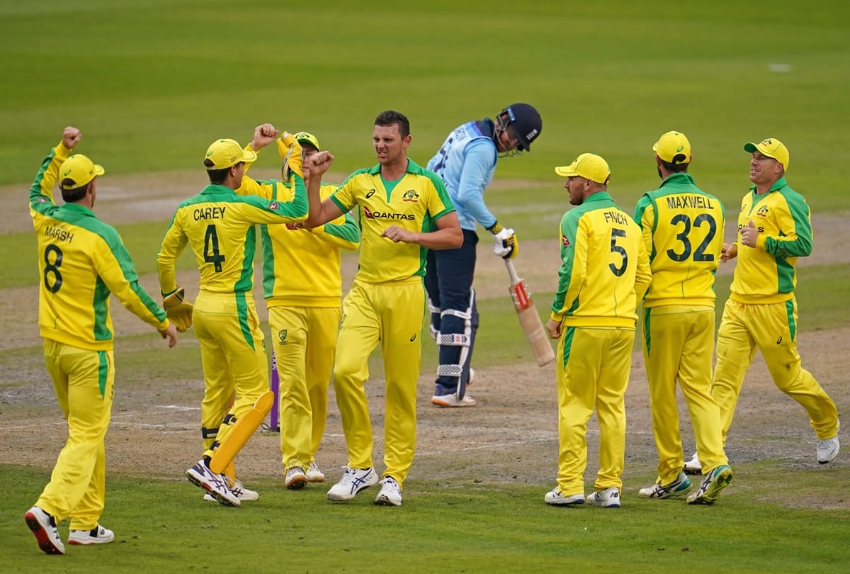 England vs Australia: Josh Hazlewood stars as Australia beat England by 19 runs in first odi