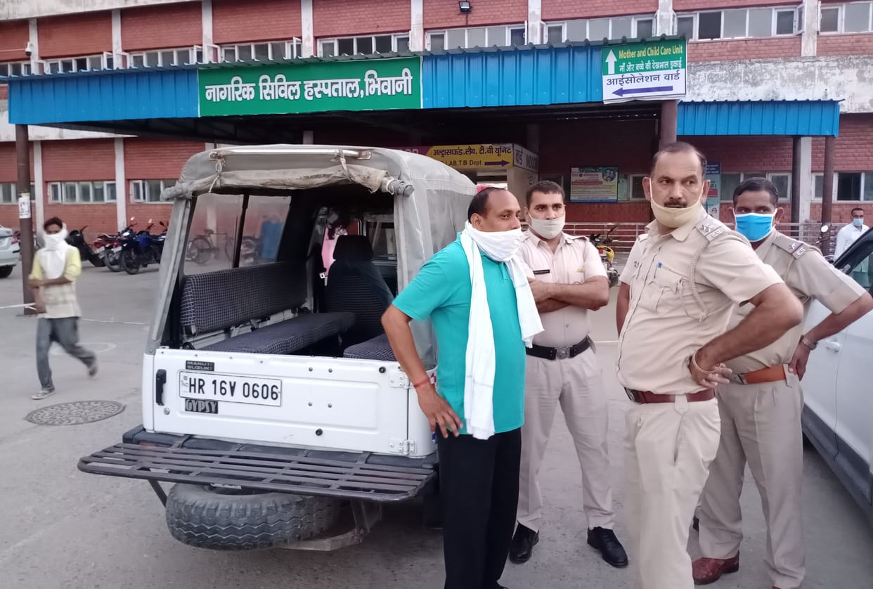 Infectious prisoner escaped from district hospital