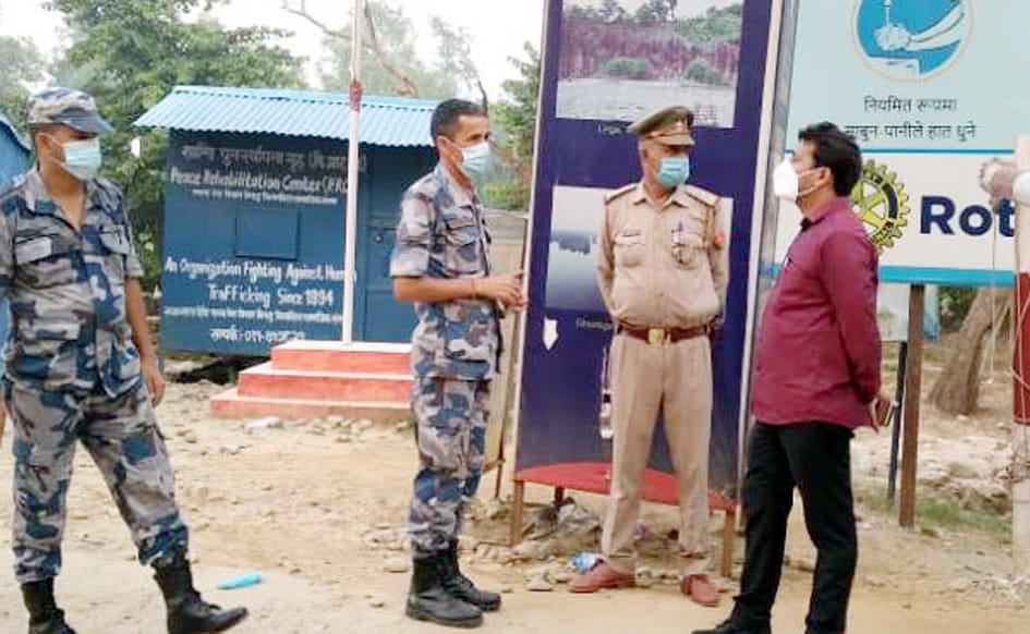 border inspection by SDM, border security