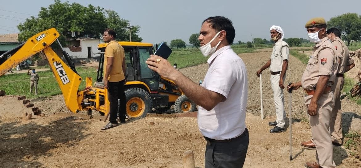Hathras: Demolished house built on prison land
