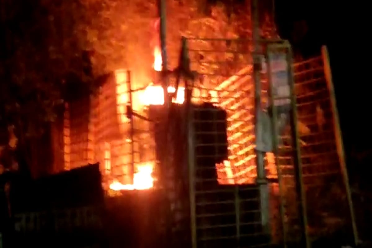 Fire has in a transformer at Saharanpur