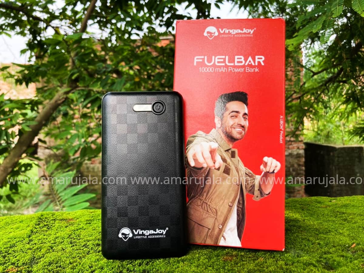 VingaJoy FuelBar 10000mAh power bank review in hindi