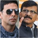 अक्षय कुमार-संजय राउत-कंगना रणौत (फाइल फोटो)