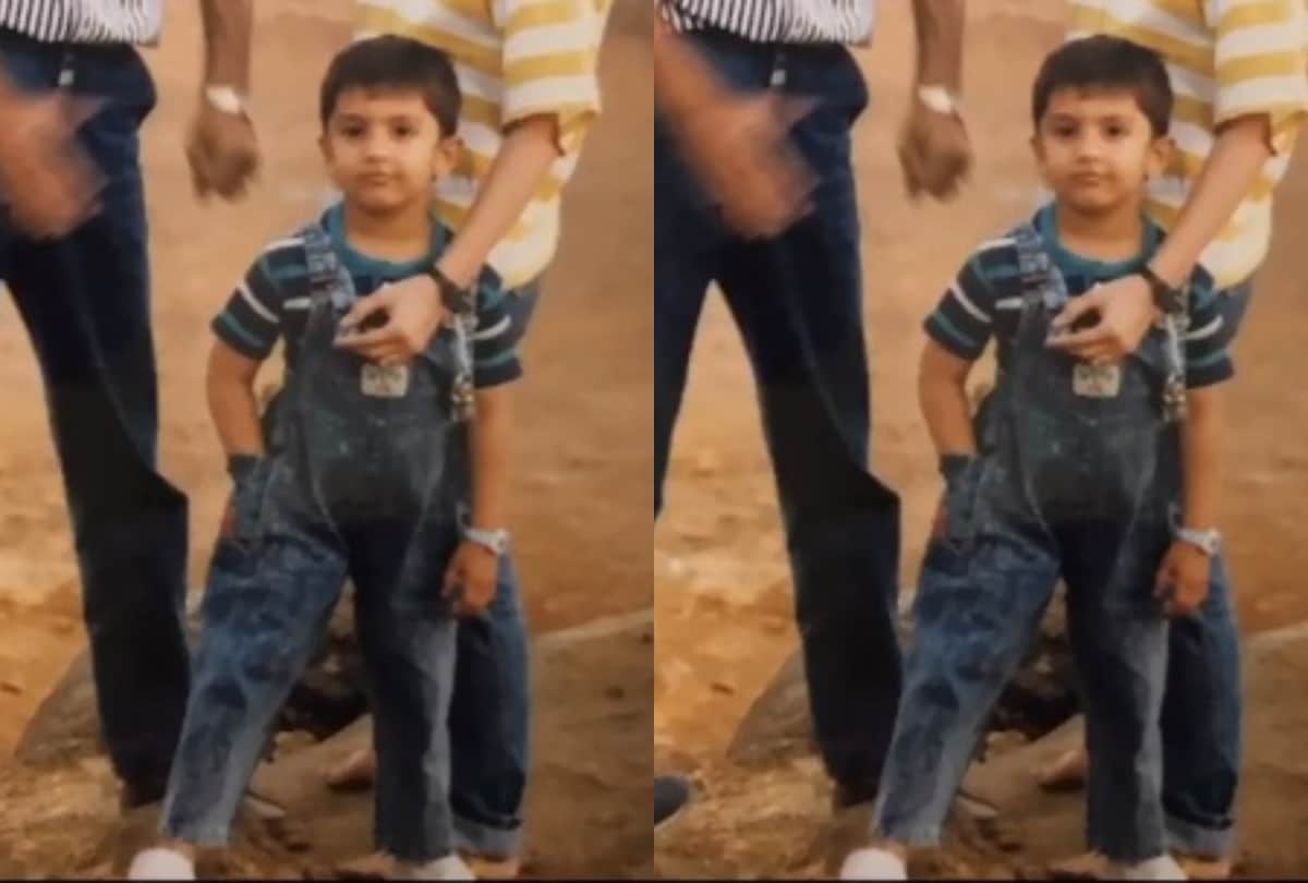 Ranveer Singh shares his childhood throwback photo