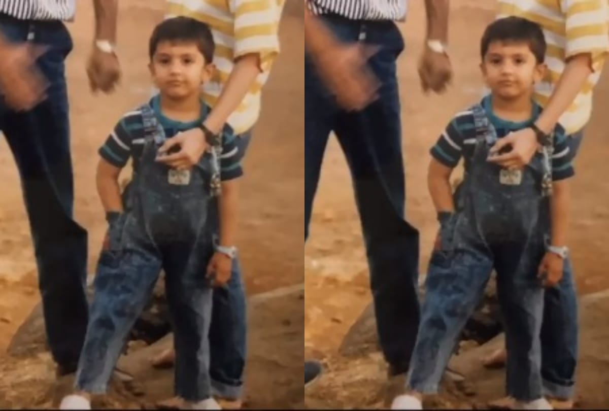Ranveer Singh shares his childhood throwback photo