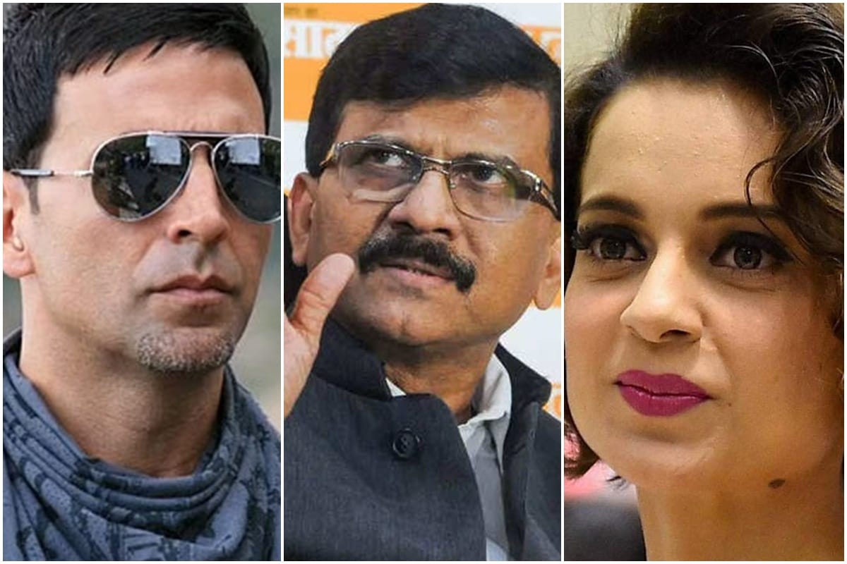 shivsena attacks kangana ranaut and bjp in mouthpiece saamna ask who is behind actress saying mumbai as pok