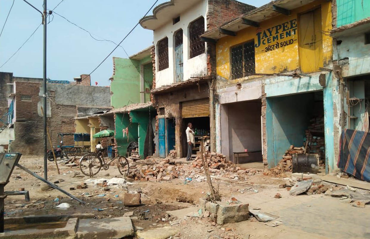 PWD demolished encroachment at the end of notice time