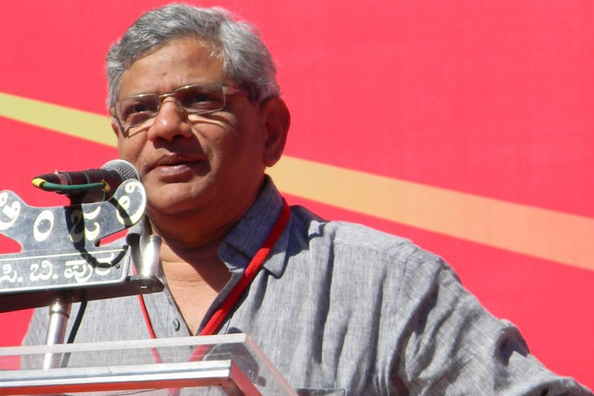 cpm general secretary Sitaram Yechury said bjp trying to use corona as excuse for postponing up elections