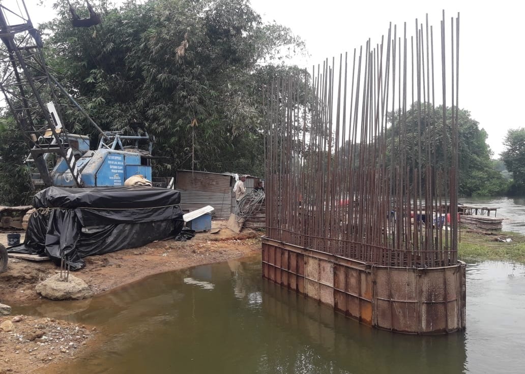 Karmanasha and Garai river bridges have been incomplete for five years