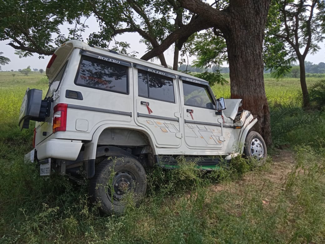 uncontrol bolero crashed tree, one died