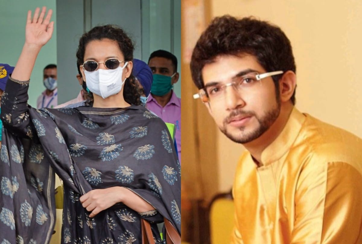 Kangana Ranaut attack on Maharastra CM Uddhav Thackeray and his son Aditya Thackeray