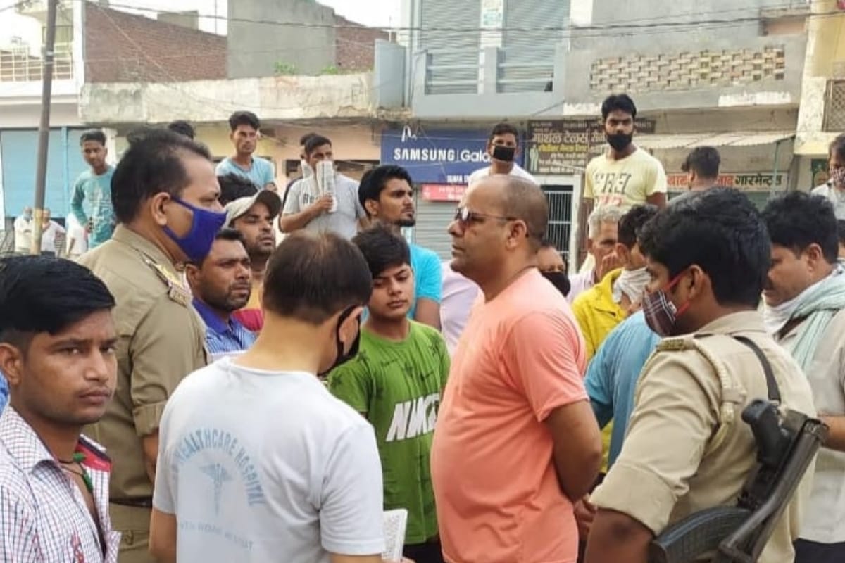 Accident: daggamar bus killed the teenager while she wnt on morning walk in meerut
