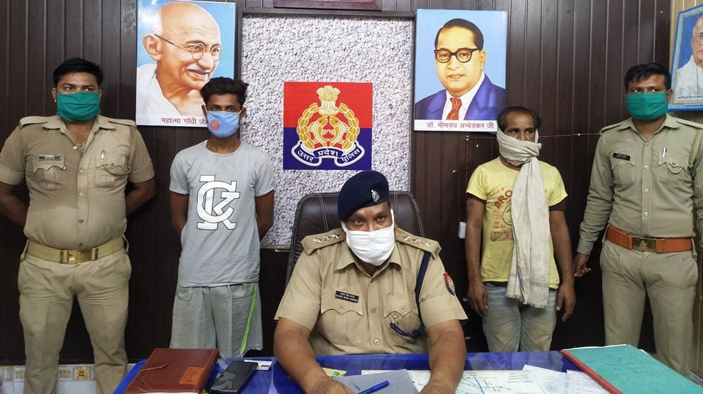 robber arrest firozabad,intercontinental robbers,auto robbers