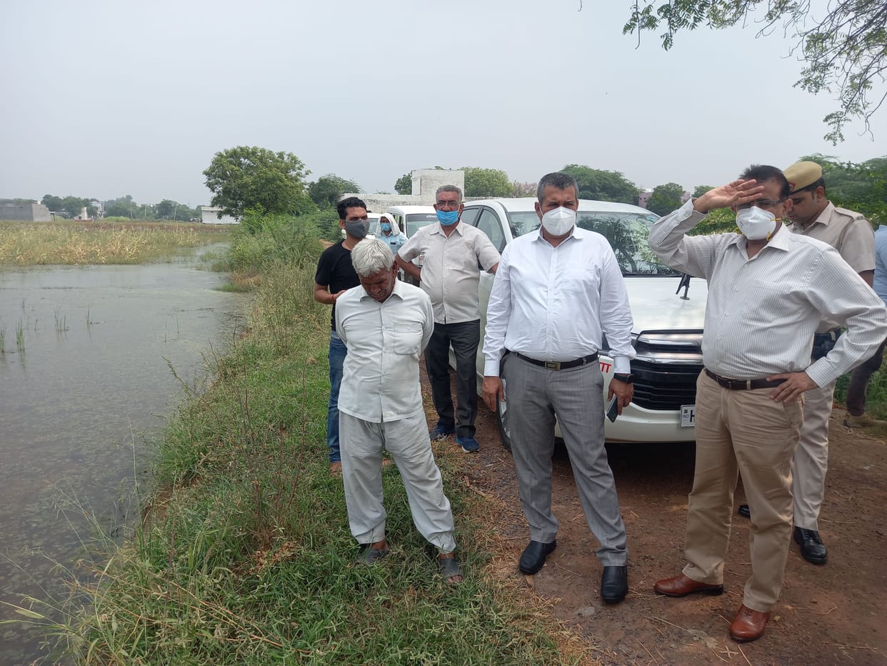 deputy commissioner took stock of crop damage