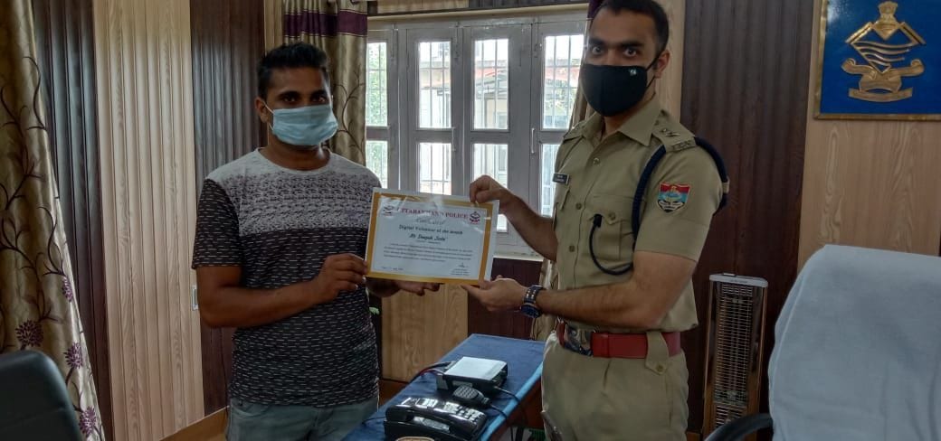Deepak elected social media digital volunteer the month
