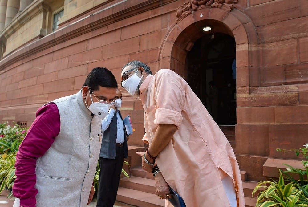 parliament monsoon session at first day, pm modi, rajnath singh adhir ranjan chowdhury, see pics
