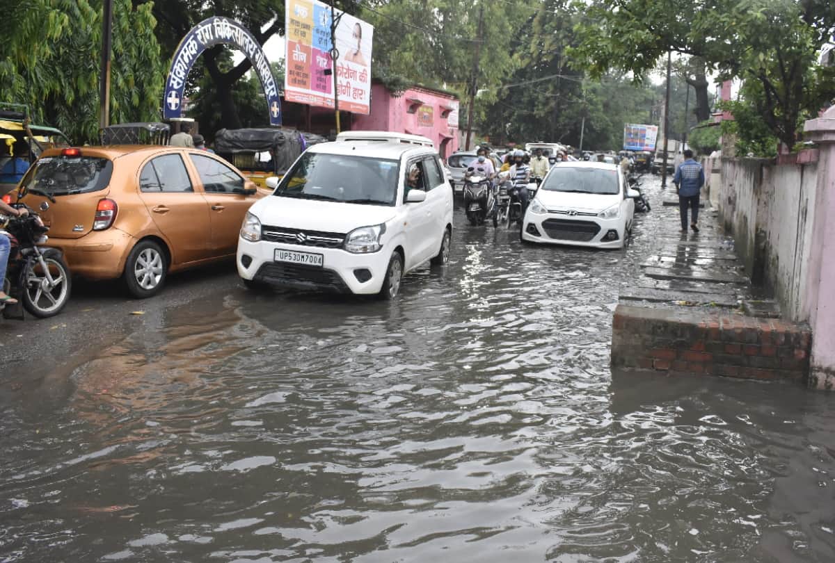 Gorakhpur weather change heavy rain latest news update