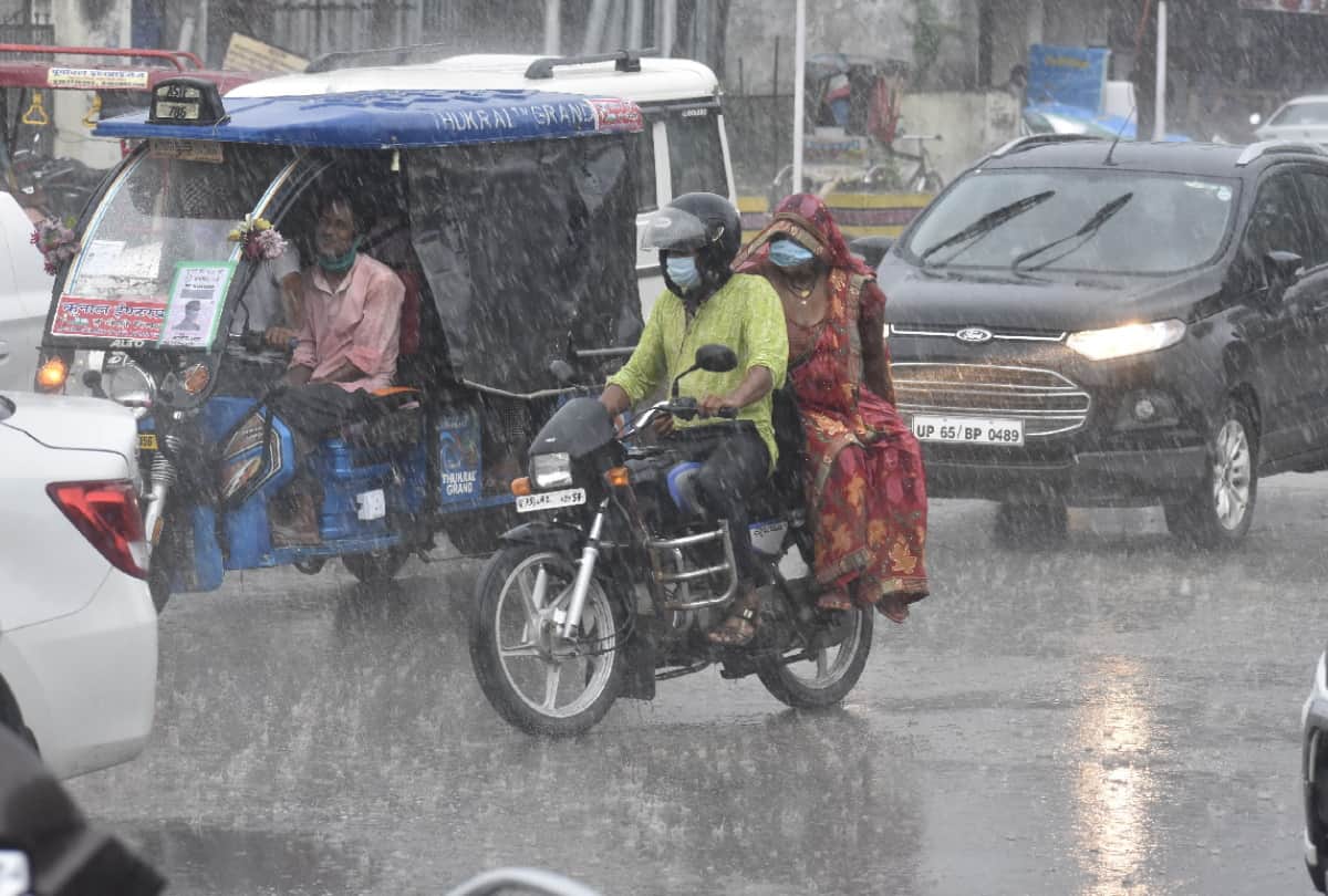 Gorakhpur weather change heavy rain latest news update