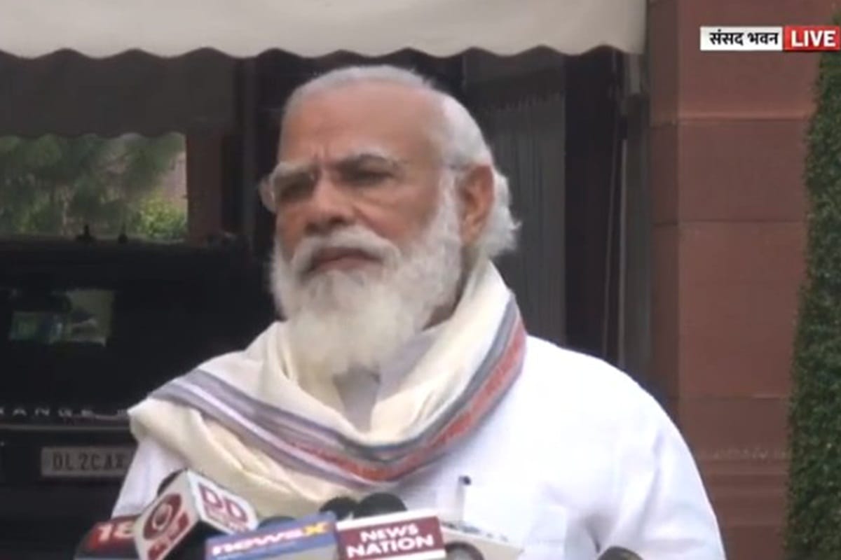 parliament PM Modi says hope all members will give unequivocal message that country stands with soldiers