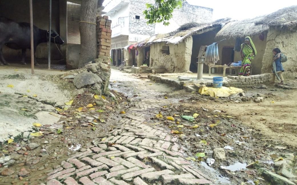 no development in the adopted village of mla sirathu