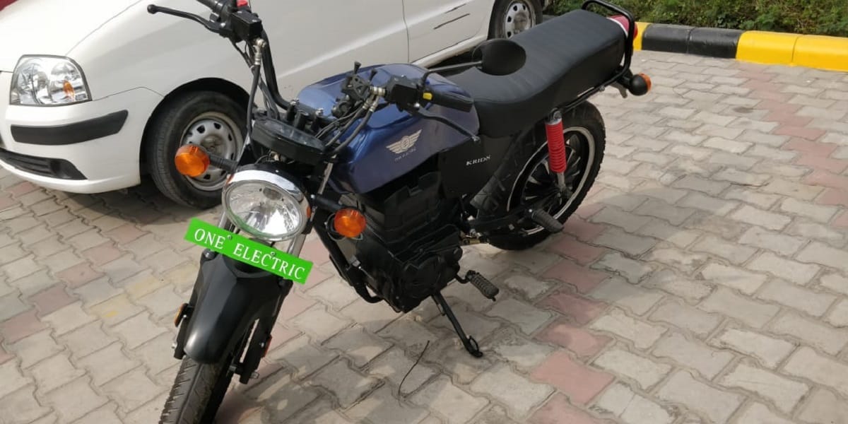 Kridn Launched in India: Know The Price, Specification, Fastest electric motorcycle One Electric Kridn launched in India, 110 km range in full charging