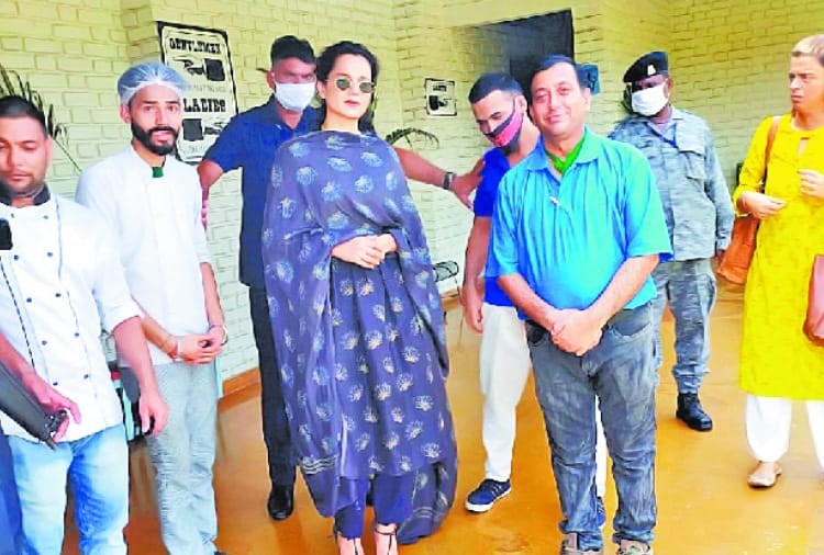 Actress Kangana Ranaut Statement in Chandigarh on Mumbai and Shiv Sena