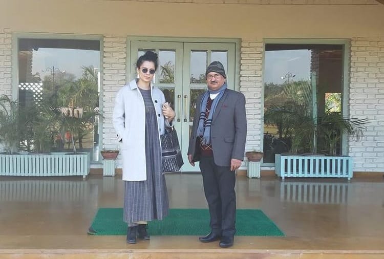 Actress Kangana Ranaut Statement in Chandigarh on Mumbai and Shiv Sena