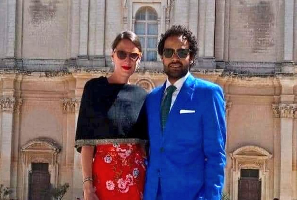Ambedkarnagar BSP MP Ritesh Pandey gets married with Catherina from England