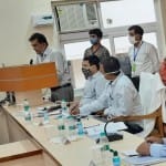 समीक्षा बैठक को संबोधित करते नीति आयोग के सीईओ अमिताभ कांत