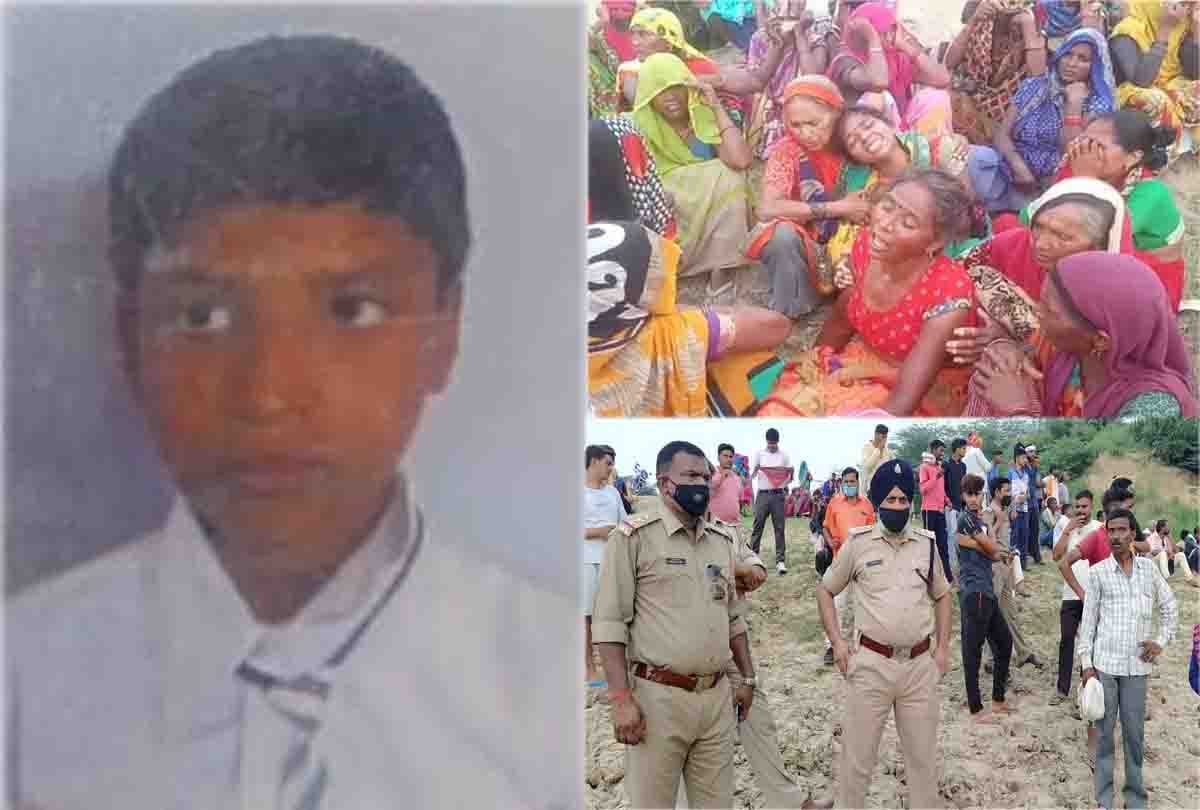Teenager taking bath with brother dragged crocodile in Chambal