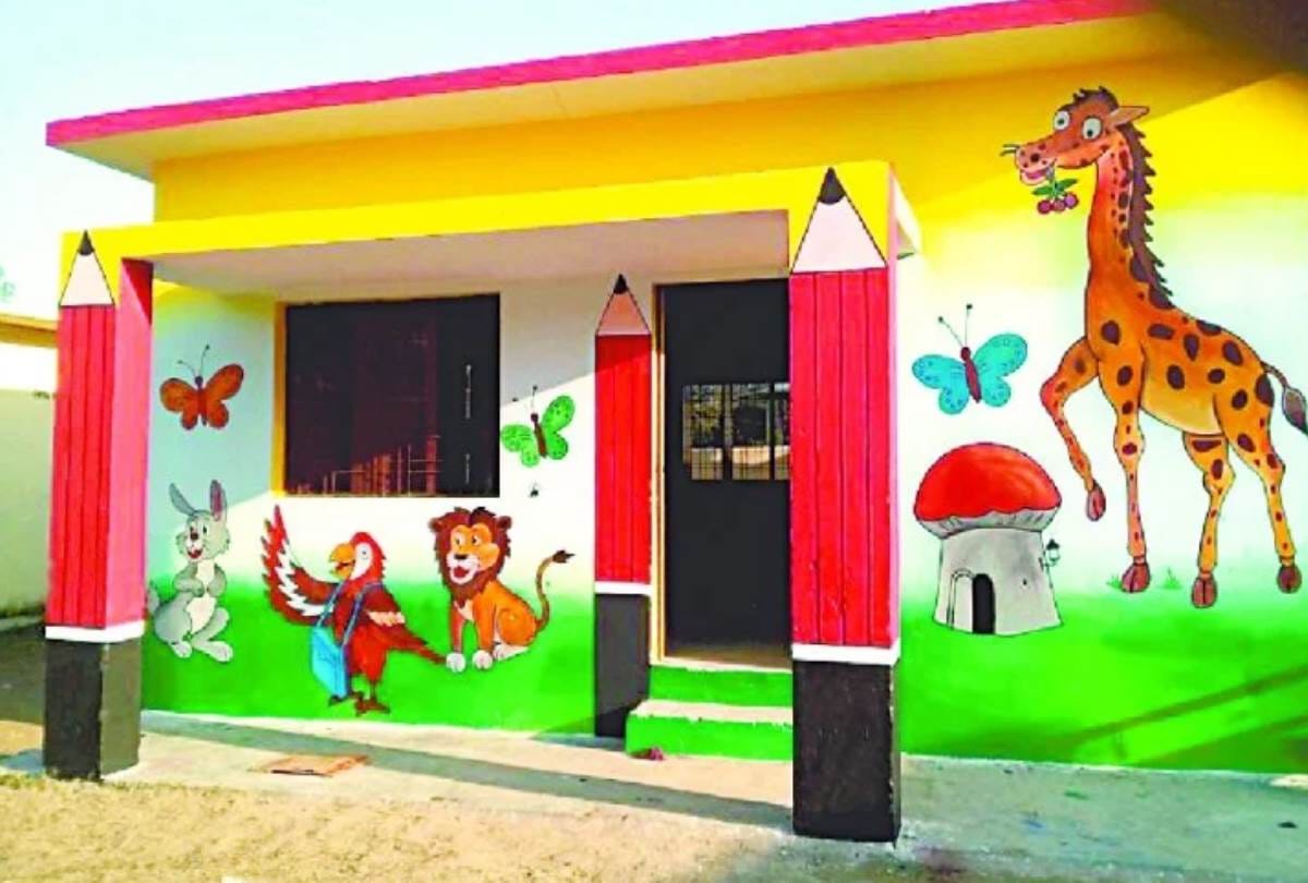 anganwadi centers will be transformed in to nursery school in uttar pradesh