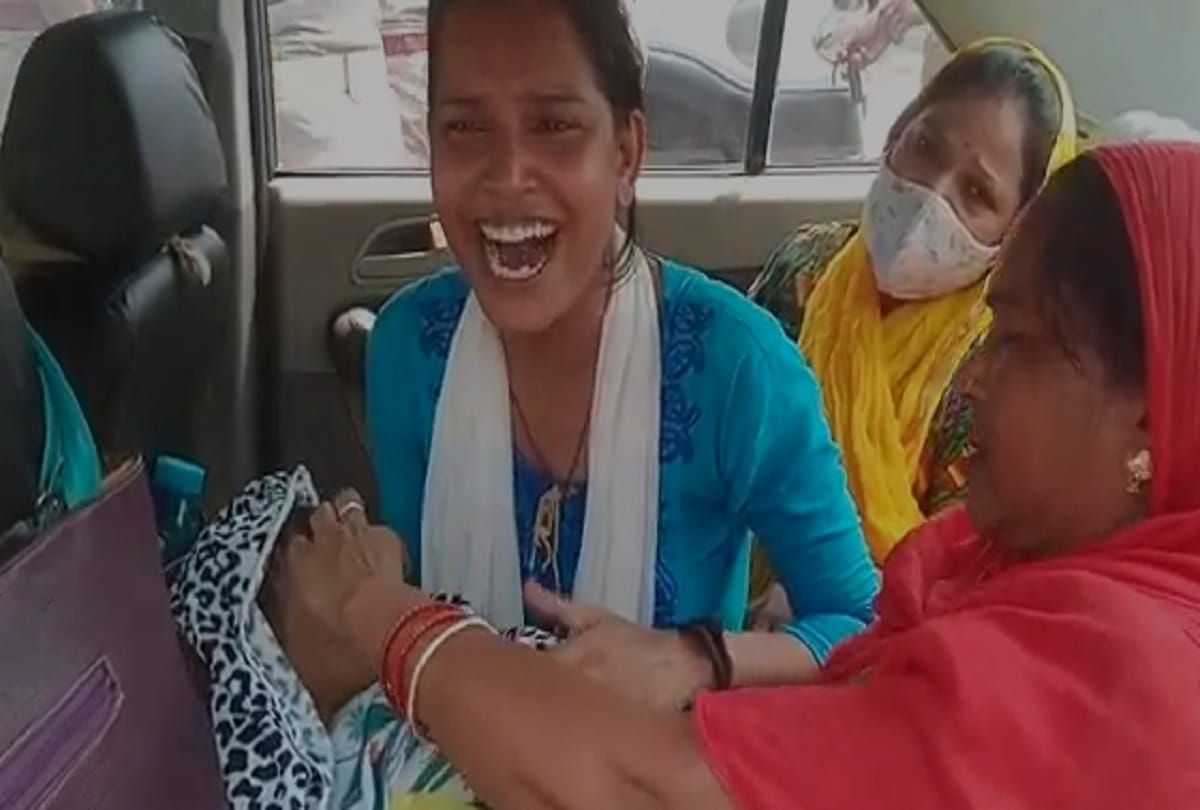 Infant girl dies near SSP office jhansi mother comes for a complaint against husband and family