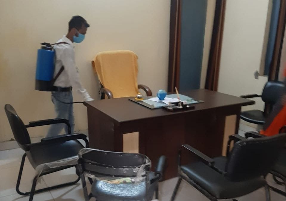 found nine corona positive case include policemen , the health department increase testing speed