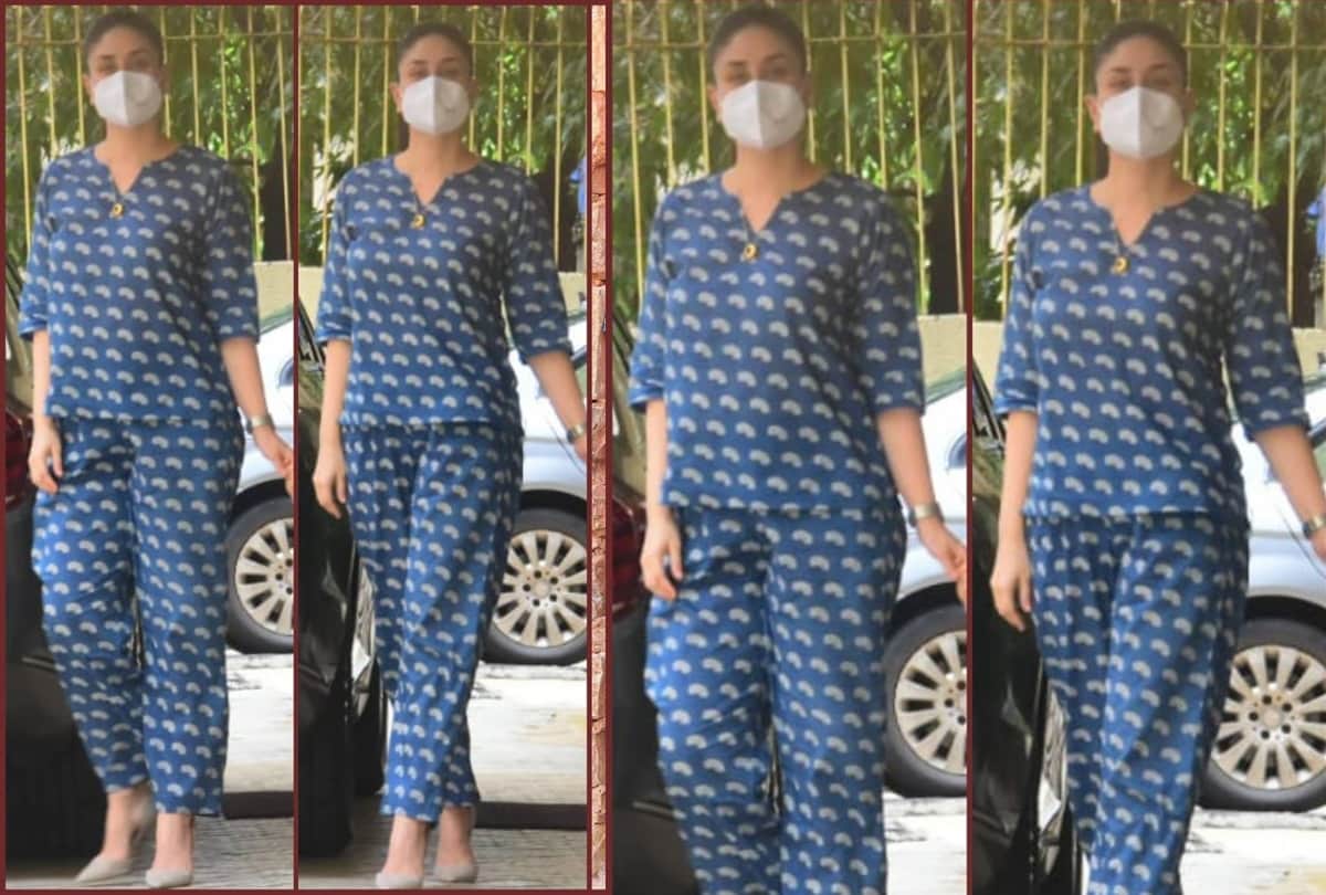 kareena kapoor spotted in blue co ord set dress its cost is budget friendly