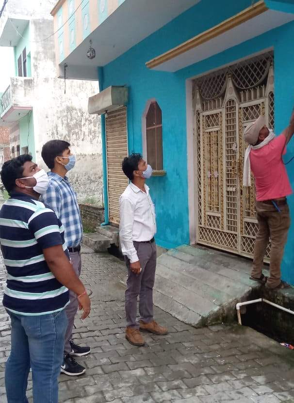 light stolen by people in rampur